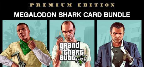 Picture of GRAND THEFT AUTO V: PREMIUM ONLINE EDITION & Megalodon Shark Card Bundle